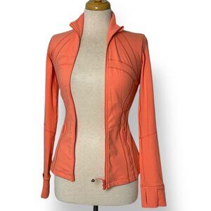 Lululemon Define Jacket in Sunny Coral Size 2
